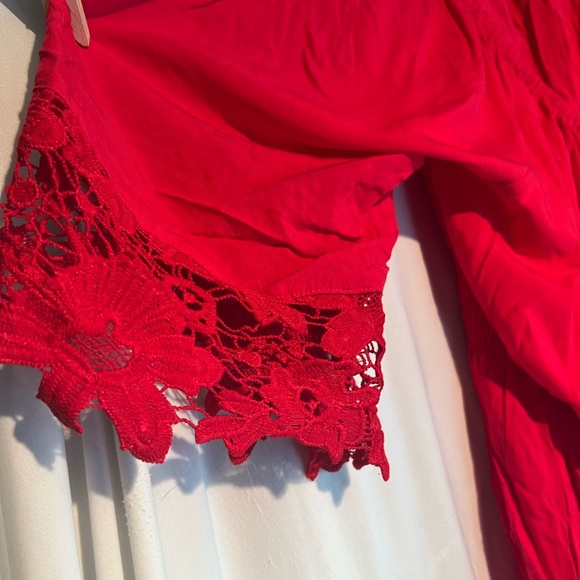 Lane Bryant Blouse Red size 18 - Picture 6 of 10